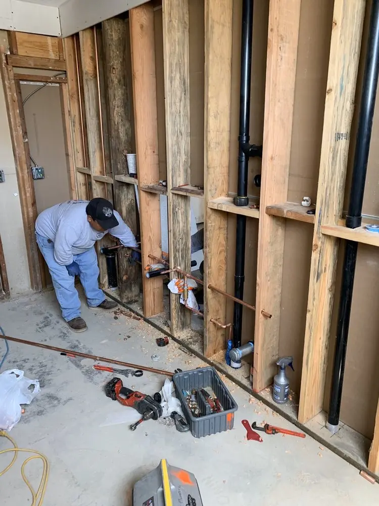 Commercial rough-in plumbing for Commercial Plumbing in Knollwood-Donnybrook